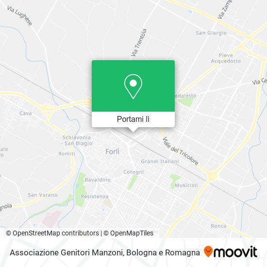 Mappa Associazione Genitori Manzoni