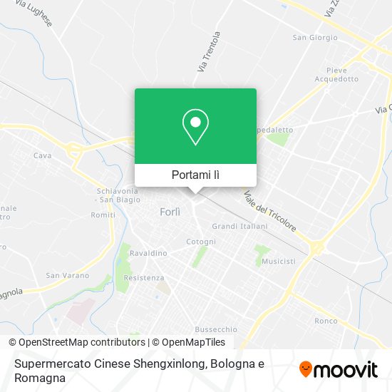 Mappa Supermercato Cinese Shengxinlong