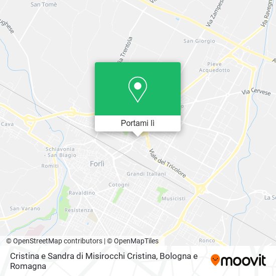 Mappa Cristina e Sandra di Misirocchi Cristina