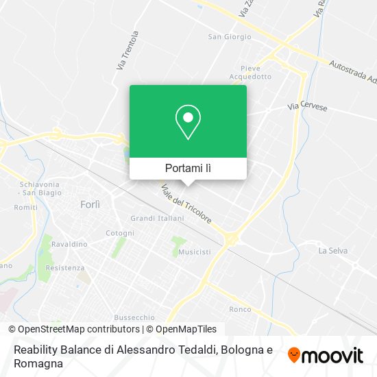 Mappa Reability Balance di Alessandro Tedaldi