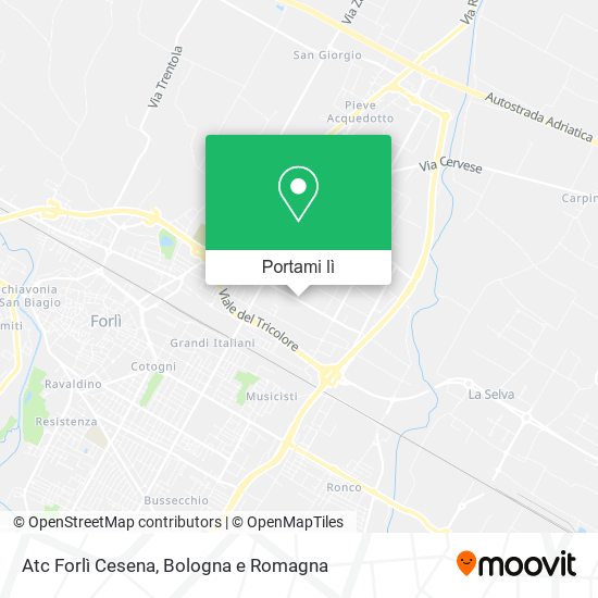 Mappa Atc Forlì Cesena