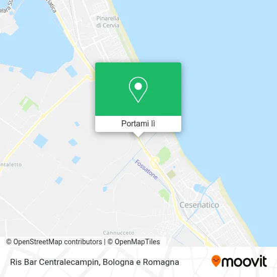 Mappa Ris Bar Centralecampin