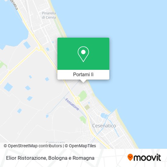 Mappa Elior Ristorazione
