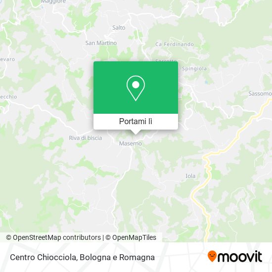 Mappa Centro Chiocciola
