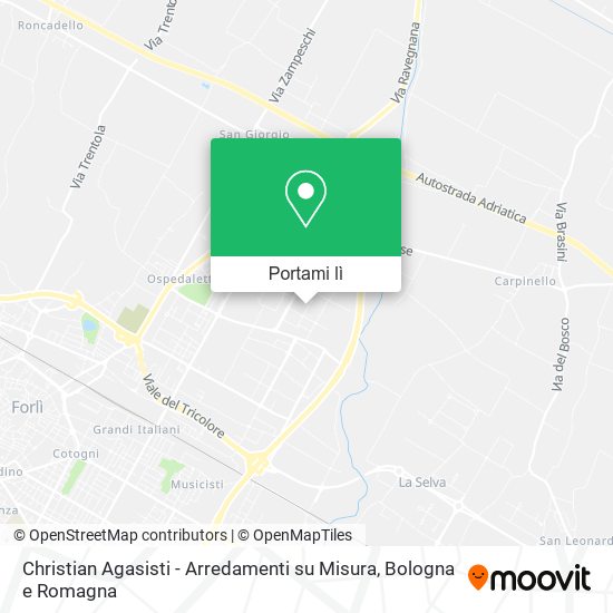 Mappa Christian Agasisti - Arredamenti su Misura