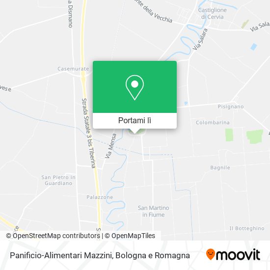 Mappa Panificio-Alimentari Mazzini