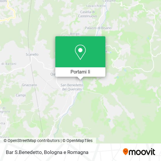 Mappa Bar S.Benedetto