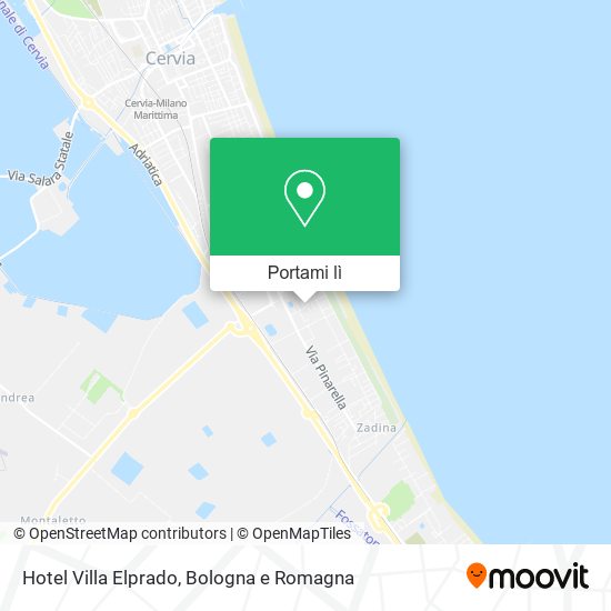 Mappa Hotel Villa Elprado