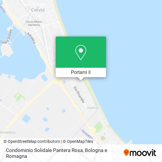 Mappa Condominio Solidale Pantera Rosa