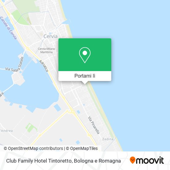 Mappa Club Family Hotel Tintoretto