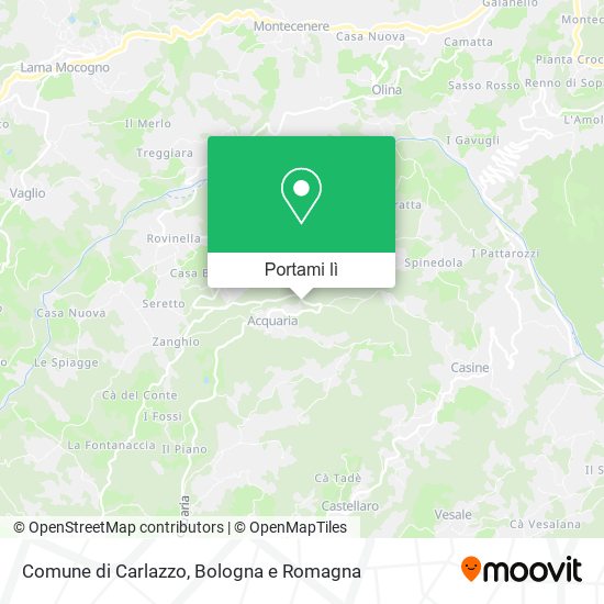 Mappa Comune di Carlazzo