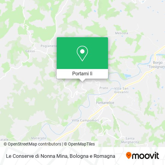 Mappa Le Conserve di Nonna Mina