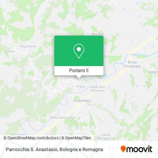 Mappa Parrocchia S. Anastasio