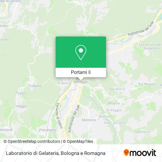Mappa Laboratorio di Gelateria