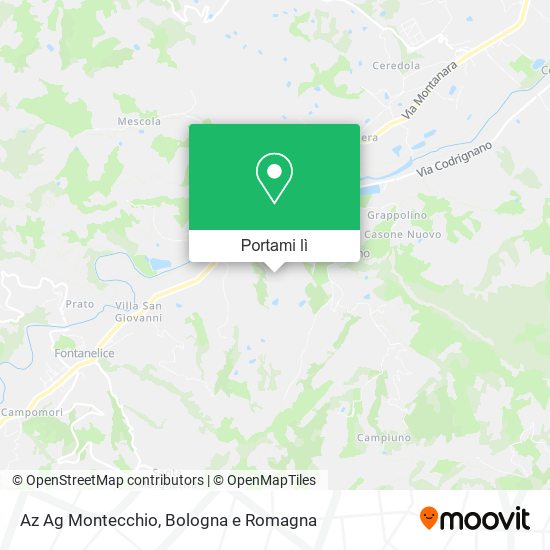 Mappa Az Ag Montecchio