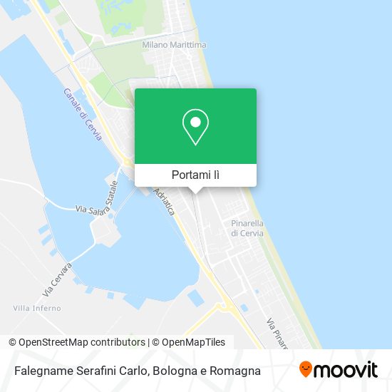 Mappa Falegname Serafini Carlo