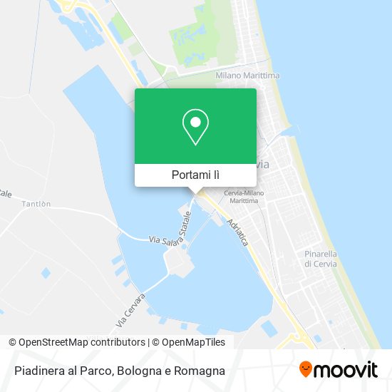 Mappa Piadinera al Parco