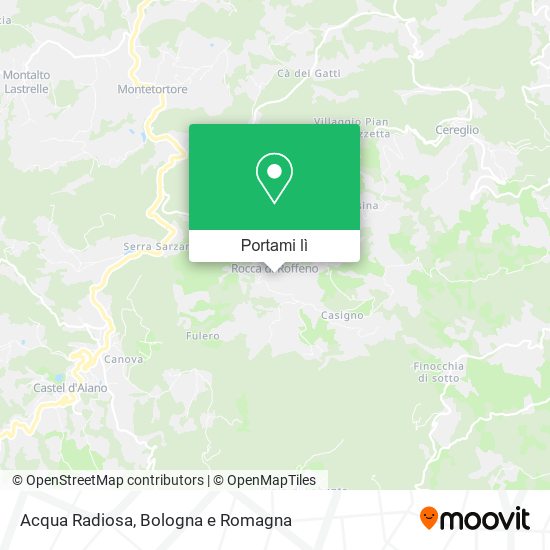 Mappa Acqua Radiosa