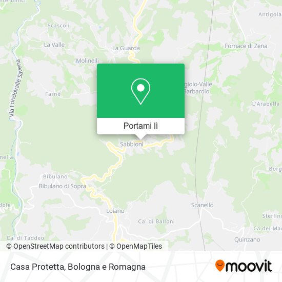 Mappa Casa Protetta