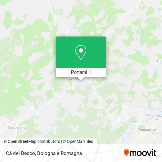 Mappa Cà del Becco