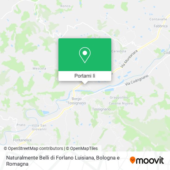 Mappa Naturalmente Belli di Forlano Luisiana