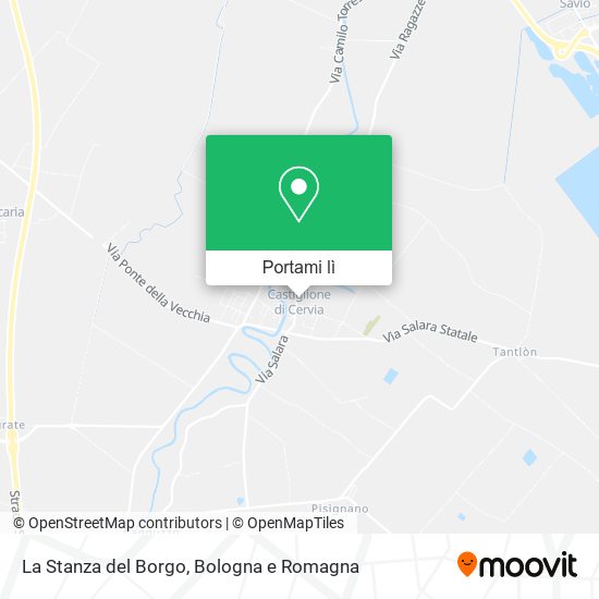 Mappa La Stanza del Borgo