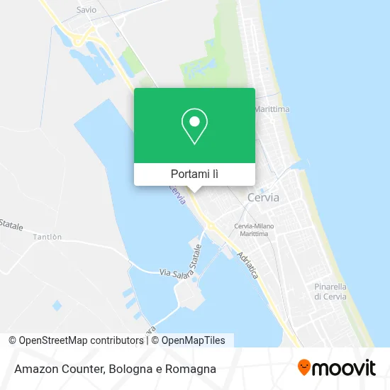 Mappa Amazon Counter