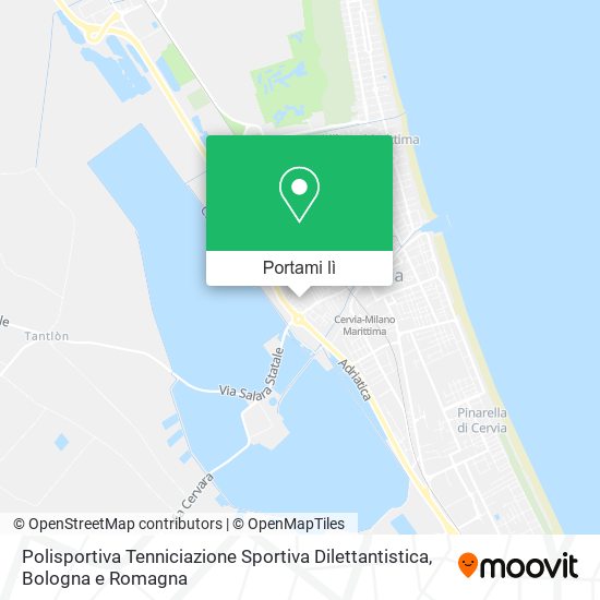 Mappa Polisportiva Tenniciazione Sportiva Dilettantistica