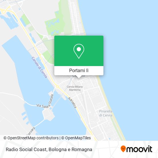 Mappa Radio Social Coast