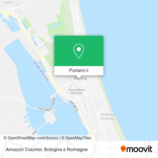 Mappa Amazon Counter