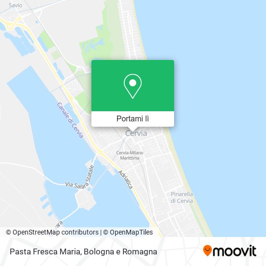 Mappa Pasta Fresca Maria