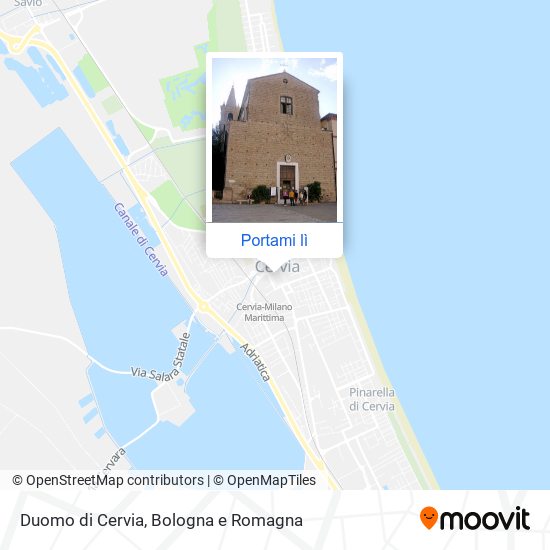 Mappa Duomo di Cervia
