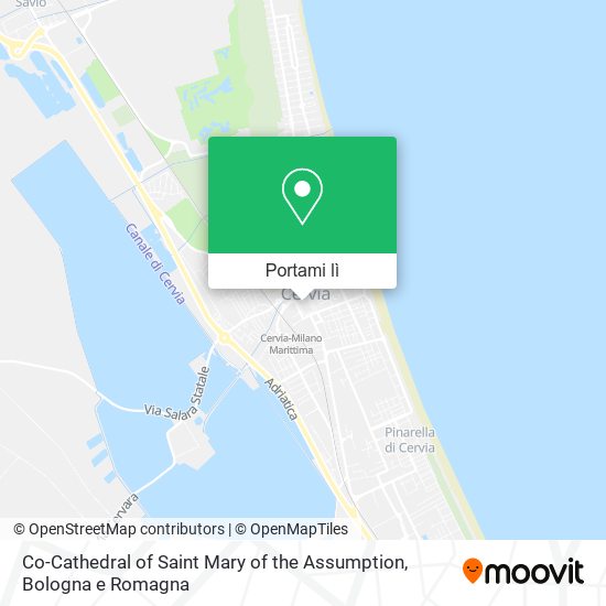 Mappa Co-Cathedral of Saint Mary of the Assumption