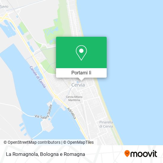 Mappa La Romagnola