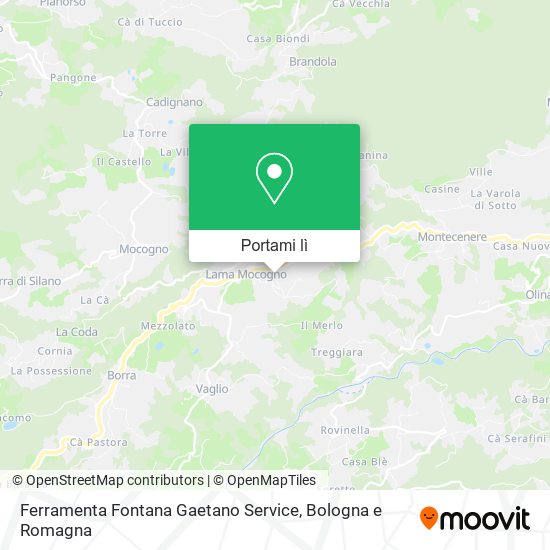 Mappa Ferramenta Fontana Gaetano Service