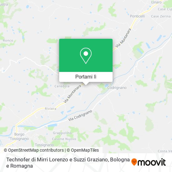 Mappa Technofer di Mirri Lorenzo e Suzzi Graziano