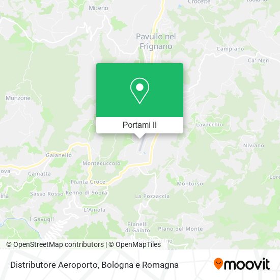 Mappa Distributore Aeroporto