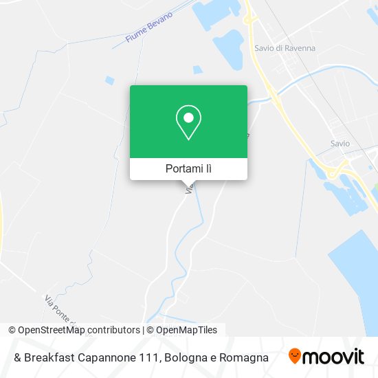 Mappa & Breakfast Capannone 111