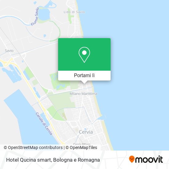 Mappa Hotel Qucina smart