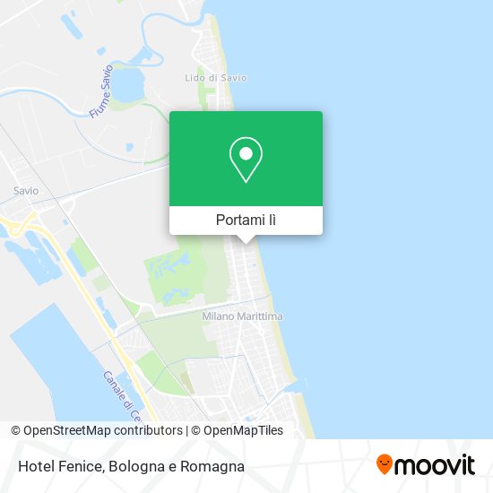 Mappa Hotel Fenice