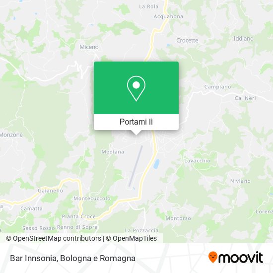 Mappa Bar Innsonia
