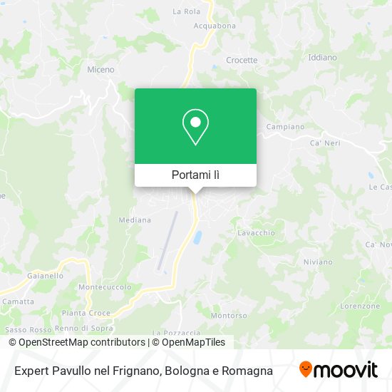 Mappa Expert Pavullo nel Frignano