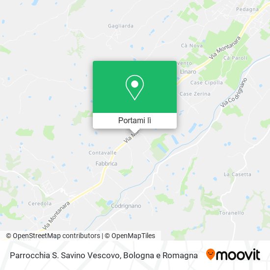 Mappa Parrocchia S. Savino Vescovo