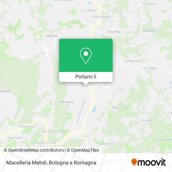 Mappa Macelleria Mehdi