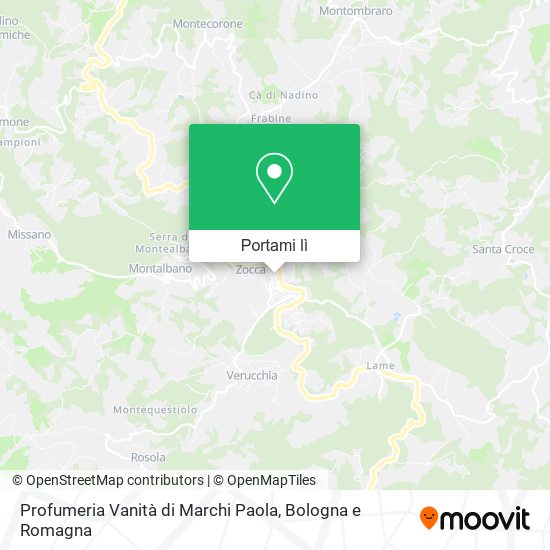 Mappa Profumeria Vanità di Marchi Paola