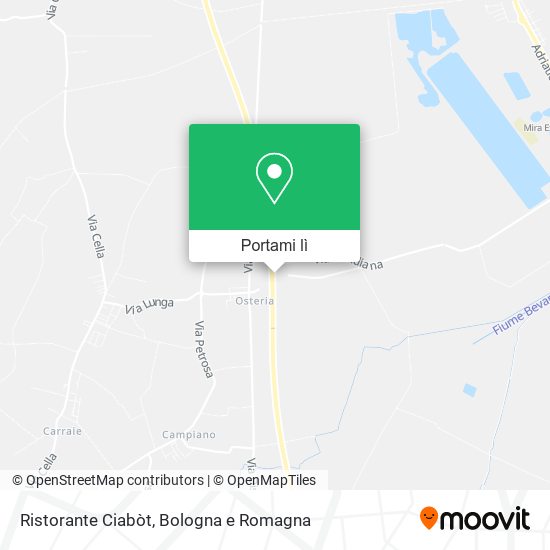 Mappa Ristorante Ciabòt