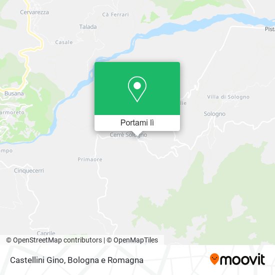 Mappa Castellini Gino