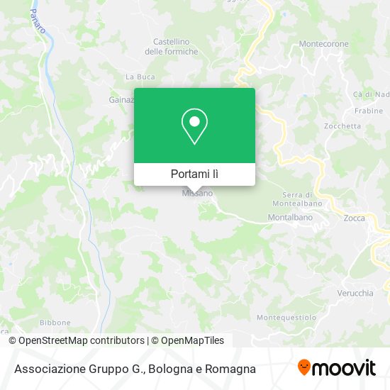 Mappa Associazione Gruppo G.