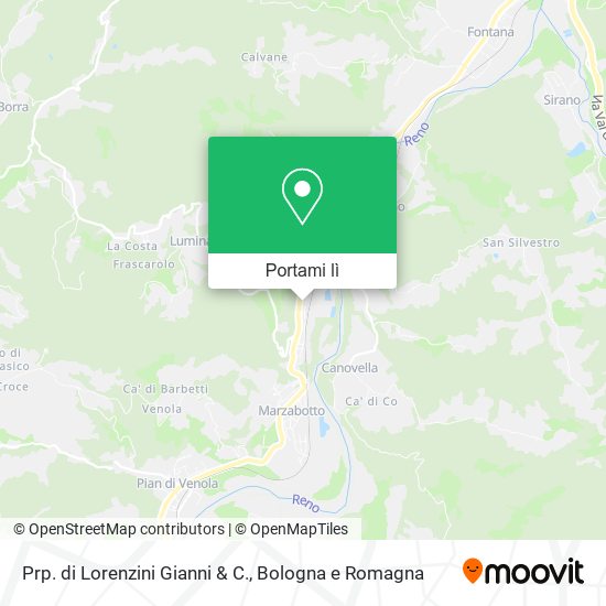 Mappa Prp. di Lorenzini Gianni & C.