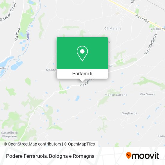 Mappa Podere Ferraruola